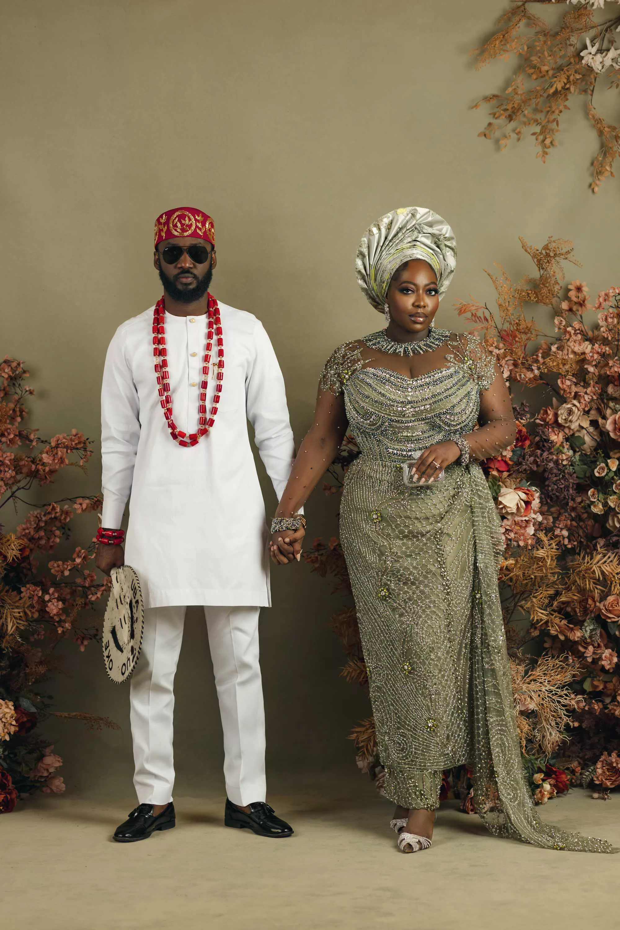 Couple portrait by Rebecca Nwose