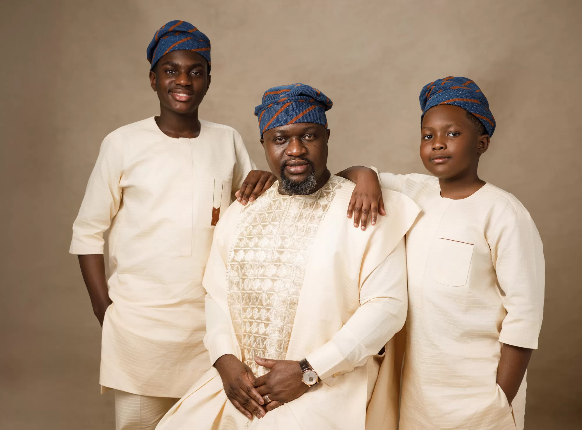Family portrait by Rebecca Nwose